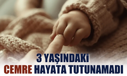 Hendek’te 3 yaşındaki Cemre yaşamını yitirdi