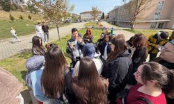 Öğrencilere uygulamalı drone eğitimi verildi