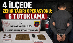 4 ilçede zehir taciri operasyonu: 6 tutuklama