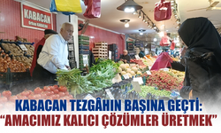 Kabacan Tezgâhın Başına Geçti: “Amacımız Kalıcı Çözümler Üretmek”