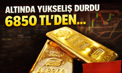 Makas daralmasına rağmen altın fiyatları durdu