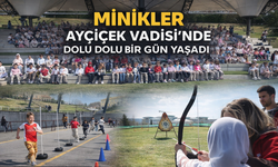 Minikler Ayçiçek Vadisi’nde Dolu Dolu Bir Gün Geçirdi