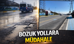 Öğrencilerin bindiği durak yolu çözüme kavuştu
