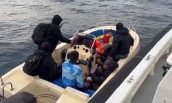 Çanakkale'de 13 düzensiz göçmen yakalandı