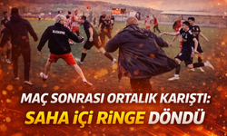 Maç Sonrası Ortalık Karıştı: Saha İçi Ringe Döndü