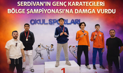 Serdivan’ın Genç Karatecileri Bölge Şampiyonası’na Damga Vurdu