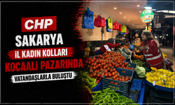 CHP Sakarya İl Kadın Kolları Kocaali Pazarında Vatandaşlarla Buluştu
