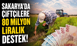 Sakarya'da Çiftçilere 80 Milyon Liralık Destek Paketi Ödemeleri Başladı