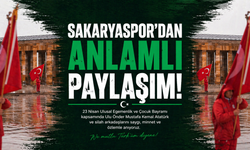 Sakaryaspor’dan Anlamlı Paylaşım