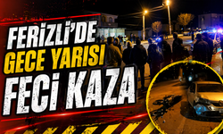 Ferizli’de Gece Yarısı Kaza