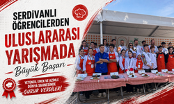 Serdivanlı Öğrencilerden Uluslararası Yarışmada Büyük Başarı