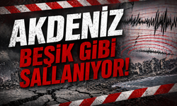 Akdeniz beşik gibi sallanıyor!