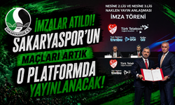 İmzalar atıldı! Sakaryaspor’un maçları artık o platformda yayınlanacak