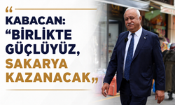 Kabacan: “Birlikte güçlüyüz, Sakarya kazanacak”