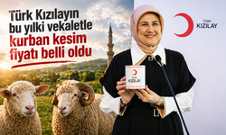 Türk Kızılayın bu yılki vekaletle kurban kesim fiyatı belli oldu