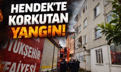Hendek'te korkutan yangın!
