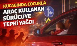 Trafikte pes dedirten görüntü!