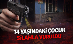 14 yaşındaki çocuk silahla vuruldu