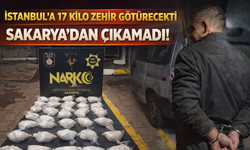 Sakarya’da 17,5 kilo metamfetamin ele geçirildi: İstanbul’a götürülecekti