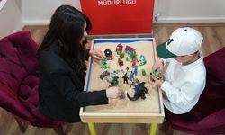 Devlet korumasındaki çocuklar travmalarının izlerini 'kum terapisiyle' siliyor