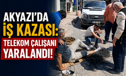 Akyazı’da İş Kazası: Telekom Çalışanı Yaralandı