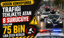 Karapürçek’te Düğün Konvoyuna Ceza: 8 Sürücüye 75 Bin Lira Para Cezası