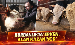 Kurbanlıkta "Erken alan kazanıyor"