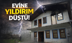 Erenler’de yıldırım düştü