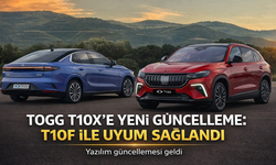 Togg T10X’e yeni güncelleme: T10F ile uyum sağlandı