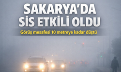 Görüş mesafesi 10 metreye kadar düştü