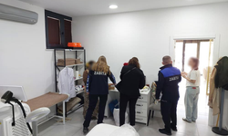 Zabıtalardan güzellik salonunda denetim