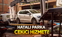 Hatalı parka çekici hizmeti!