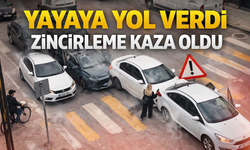 Sakarya’da Yaya Geçidinde Zincirleme Kaza!