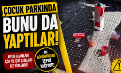 Adapazarı’nda Çocuk Parkında Pes Dedirten Görüntü! Aileler Tepkili