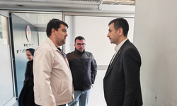 Başkan Akın'dan hasta ziyareti