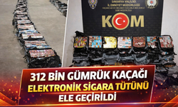 Hendek’te Kaçak Tütün Operasyonu: 312 Bin Ürün Ele Geçirildi