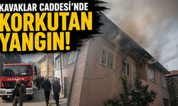 Kavaklar Caddesi’nde Korkutan Yangın: Mahalleli Sokağa Döküldü