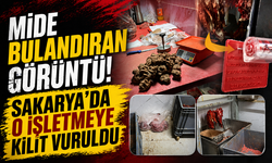 Mide Bulandıran Görüntü! Sakarya’da O İşletmeye Kilit Vuruldu