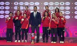 Milli güreşçiler, Avrupa Şampiyonası'nda 11 madalya kazandı