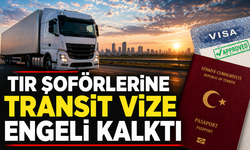 Türk Tır Şoförlerine Transit Vize Engeli Kalktı