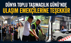 Dünya Toplu Taşımacılık Günü’nde Ulaşım Emekçilerine Teşekkür