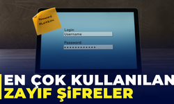 Türkiye'de En Çok Kullanılan Zayıf Şifreler Neler?
