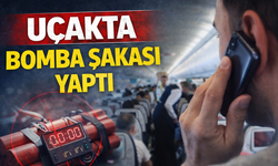 Uçakta bomba şakası!