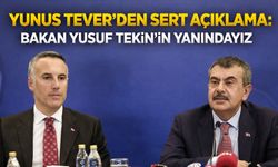 Tever’den Sert Açıklama: Bakan Yusuf Tekin’in Yanındayız