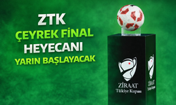 Ziraat Türkiye Kupası’nda çeyrek final heyecanı başlıyor