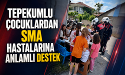 Tepekumlu çocuklardan SMA hastalarına anlamlı destek