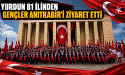 Yurdun 81 ilinden gençler Anıtkabir'i ziyaret etti