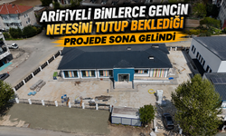 Arifiyeli Binlerce Gencin Nefesini Tutup Beklediği Projede Sona Gelindi