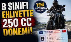 B Sınıfı Ehliyette Yeni Dönem