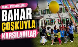 Baharı coşkuyla karşıladılar